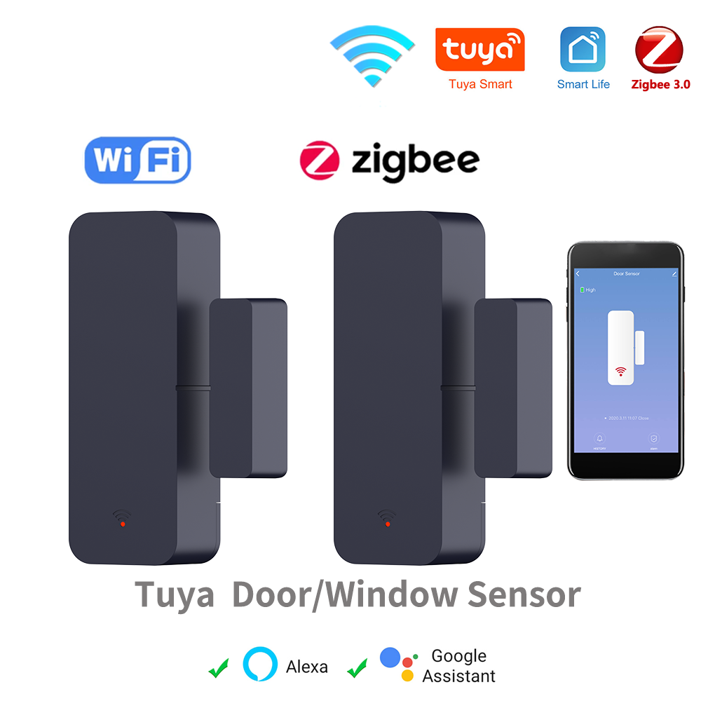 Home Security Gate - Tuya Zigbee Wifi Door Sensor Window