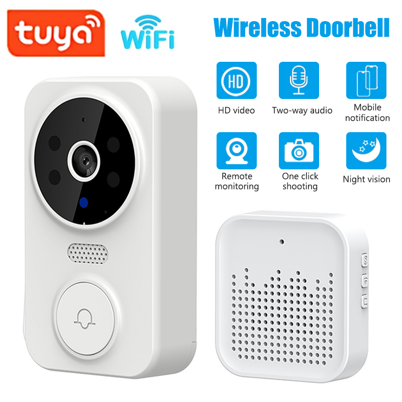 Home Security Technician - WiFi Smart Video Doorbell Camera Night
