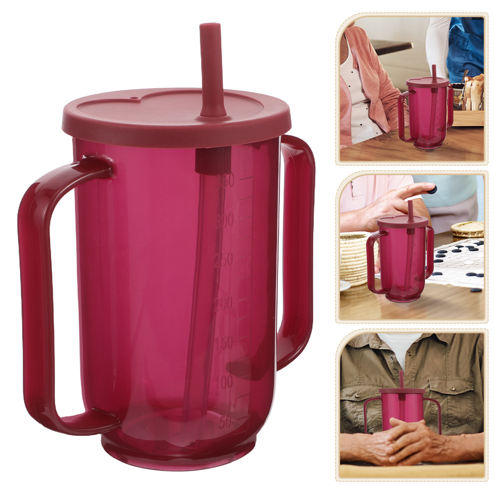 Home Security For Seniors - Senior Spill Proof Cup for Elderly