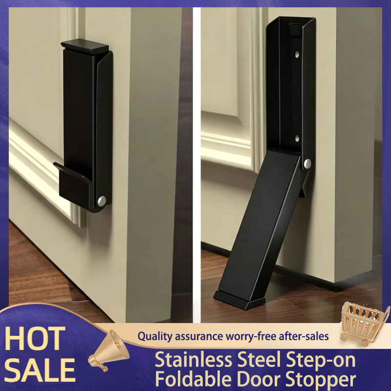 Home Security Jammers - Upgraded No Drill Door Stopper Foot