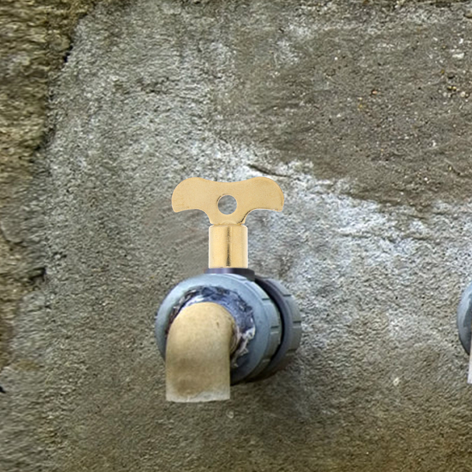 Home Security Outdoor - 2Pcs Sillcock Water Key 6-Point Valve