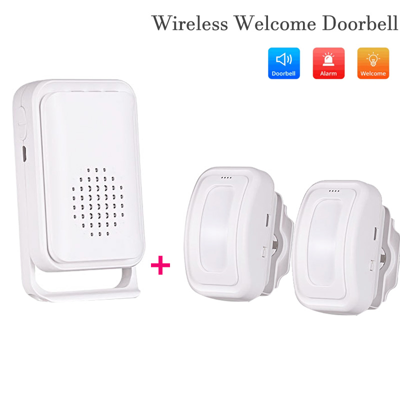 Home Security Gate - Wireless Welcome Doorbell Home Shop Store