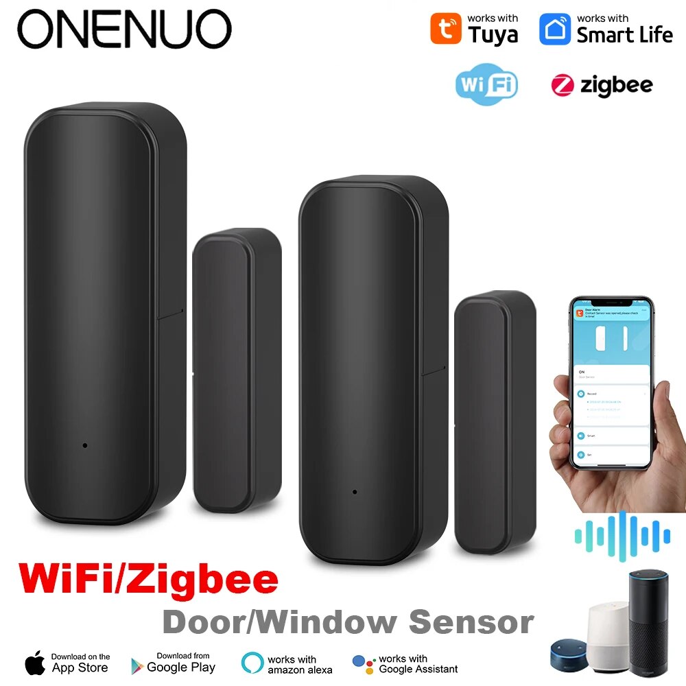 Tuya WiFi/ZigBee Door Window S - Home Security Gate recension och pris