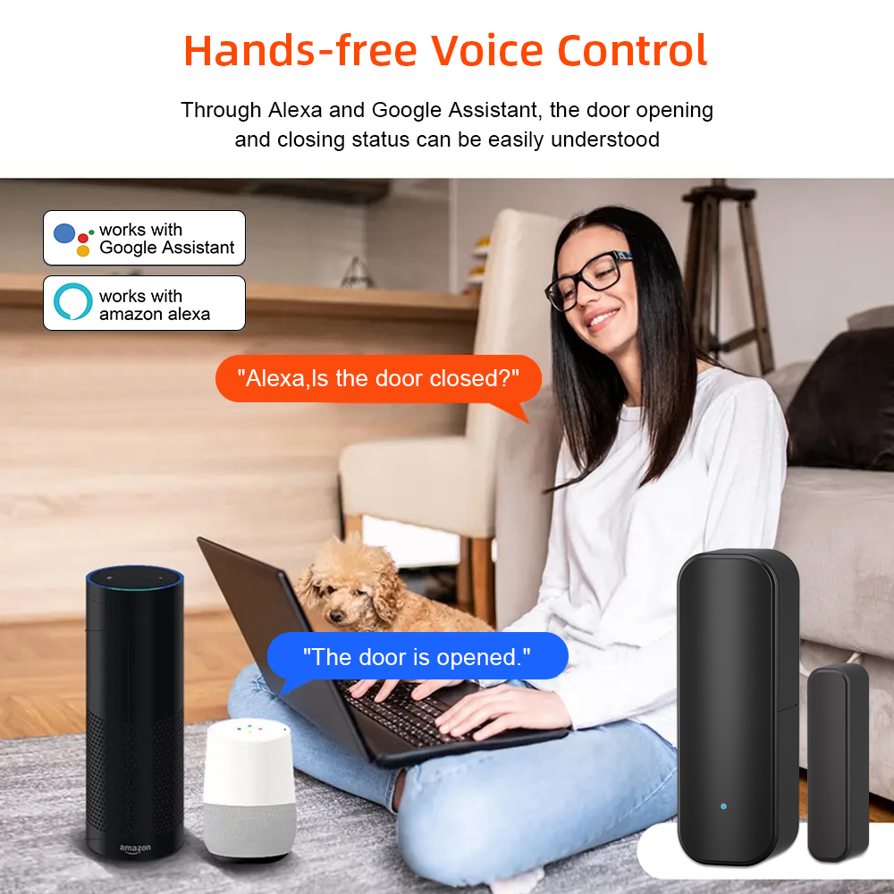Tuya WiFi/ZigBee Door Window S - Home Security Gate recension och pris