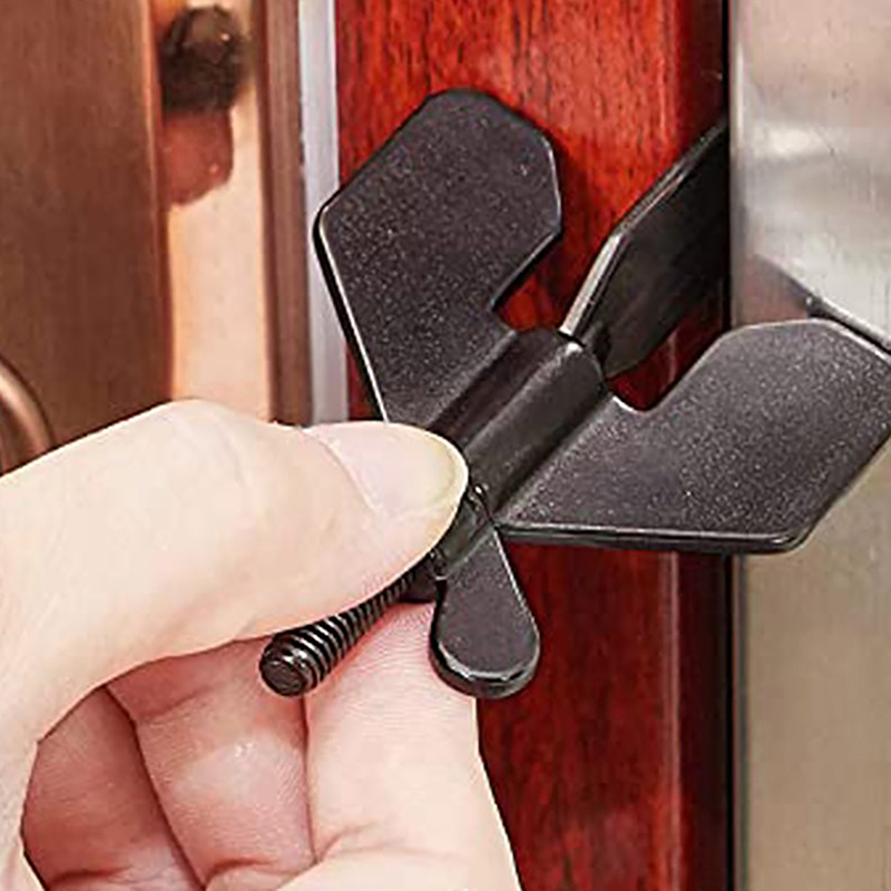 New-1PC Door Lock Security For - Home Security Jammers recension och pris