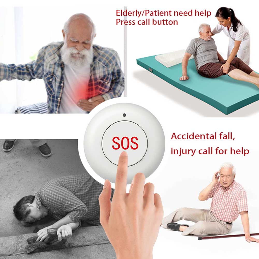 Wireless SOS Button Smart Home - Home Security Gate recension och pris