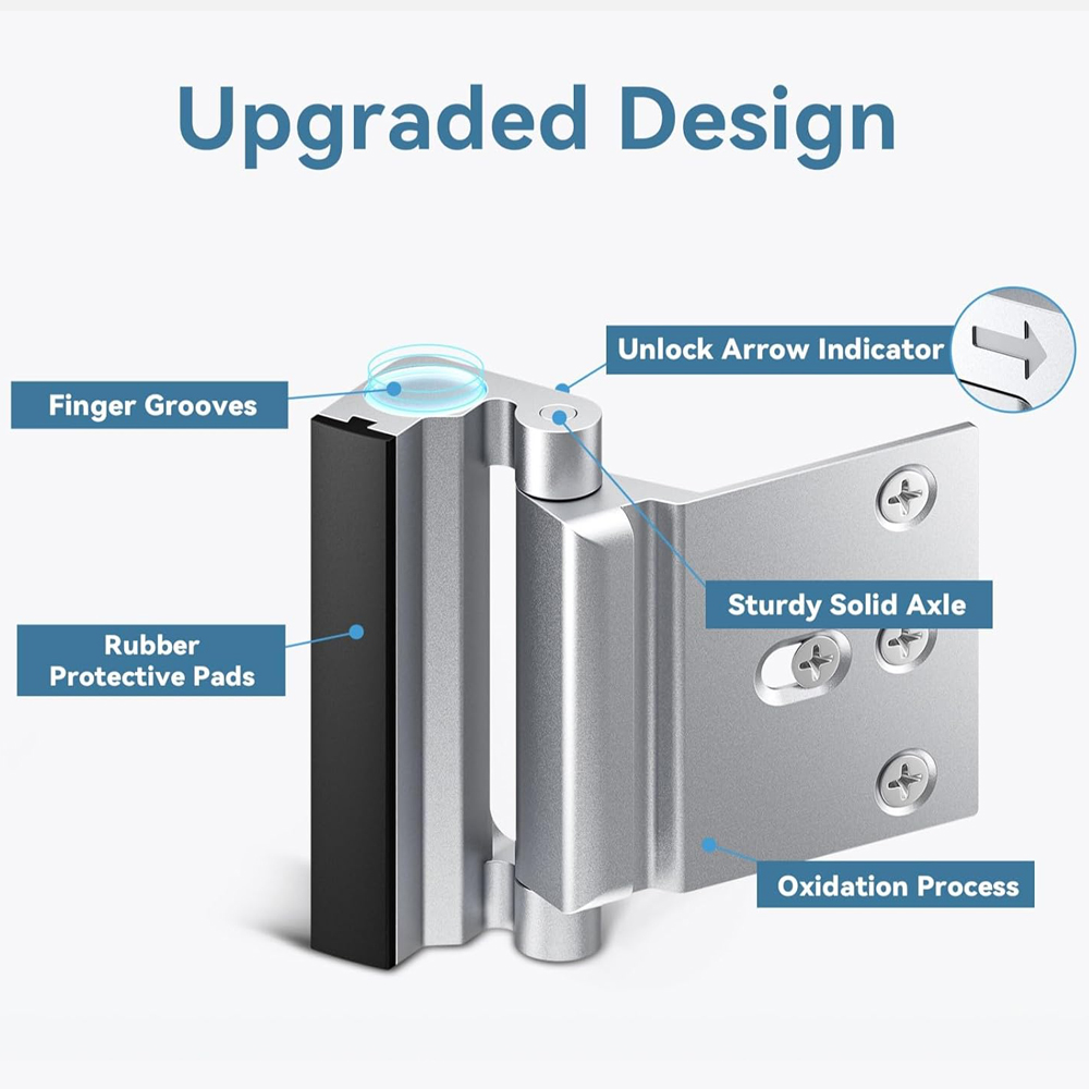 For Childproof Door Reinforcem - Home Security Door Reinforcement Lock recension och pris