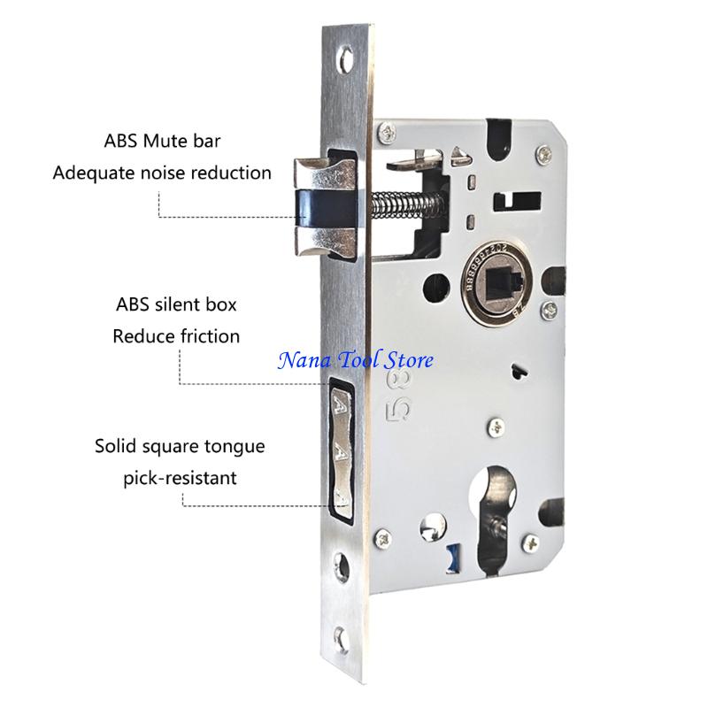 31GJ Reliable Zinc Alloy Door  - Home Security Door Lock recension och pris