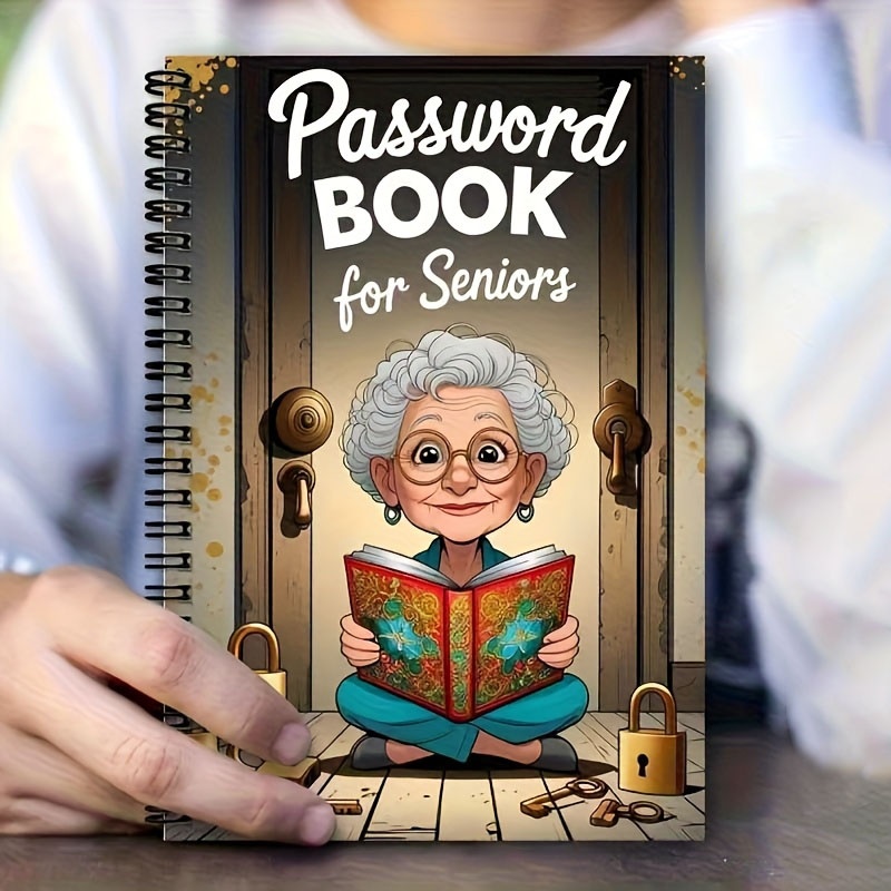 2/5 Pack Cartoon Spiral Passwo - Home Security For Seniors recension och pris