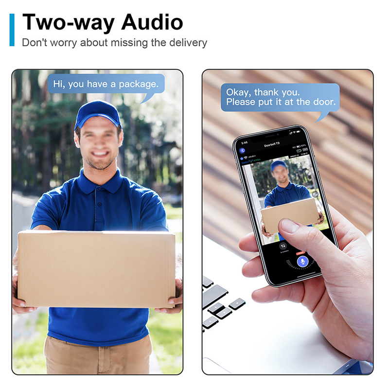 WiFi Smart Video Doorbell Came - Home Security Technician recension och pris