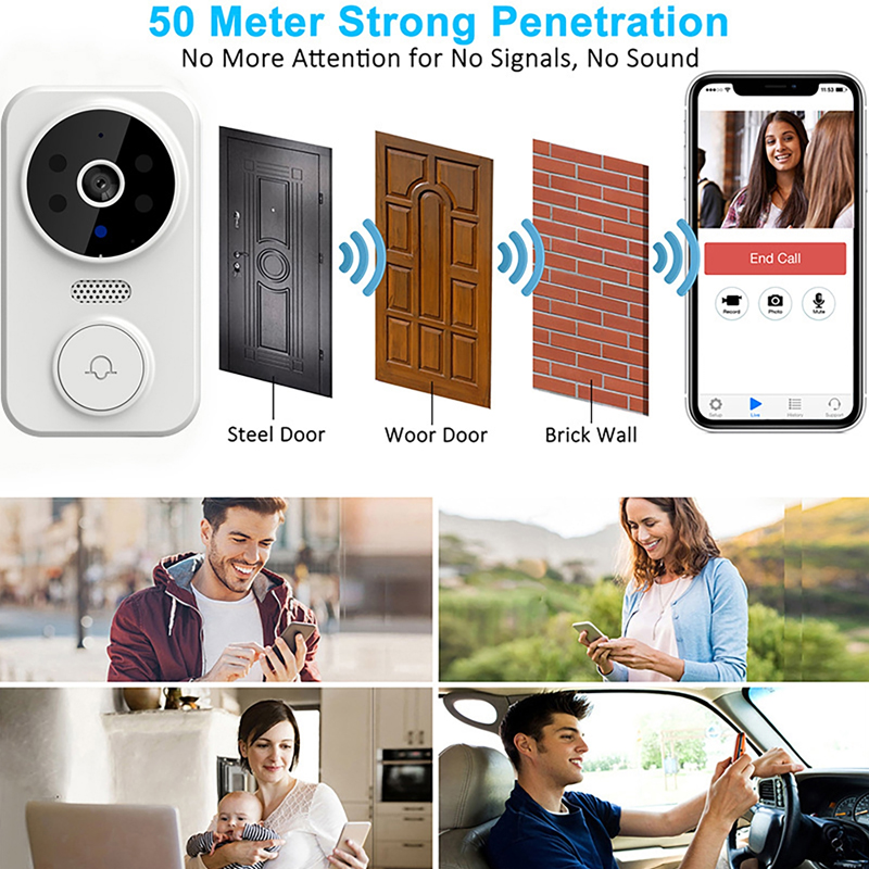 WiFi Smart Video Doorbell Came - Home Security Technician recension och pris