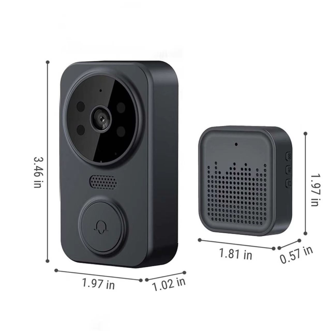 Tuya WIFI Doorbell Smart Home  - Home Security Wireless Camera recension och pris