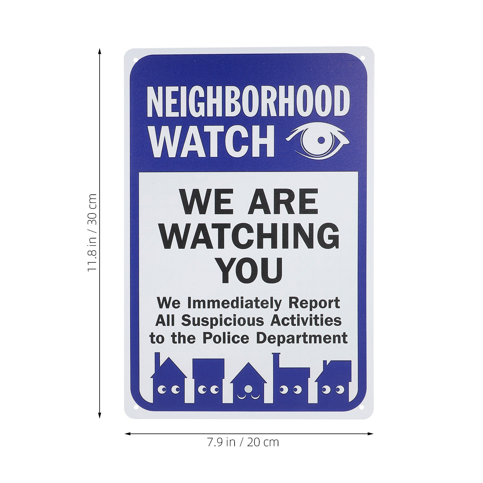 We Are Watching You Sign Vinta - Home Security Outdoor recension och pris
