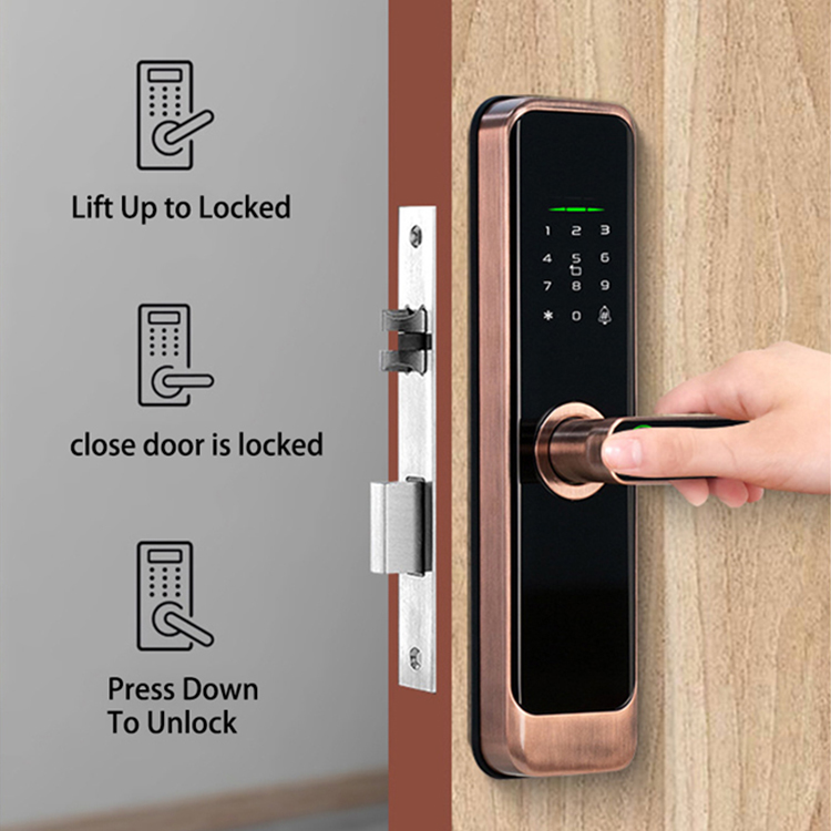 Digital Smart Doorlock Passcod - Home Security Door Lock recension och pris