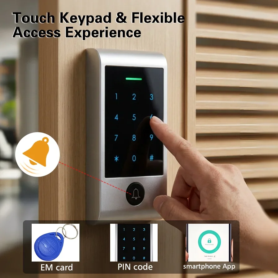 Advanced WIFI Remote Control T - Home Security Door Lock recension och pris