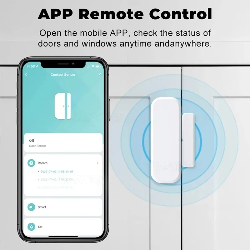 Tuya WiFi Smart Door Window Se - Home Security Gate recension och pris