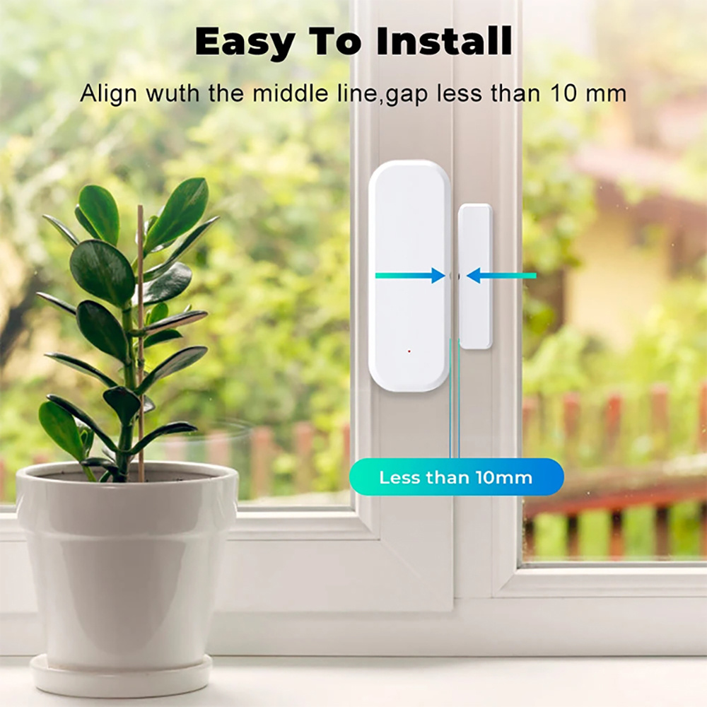 Tuya WiFi Smart Door Window Se - Home Security Gate recension och pris