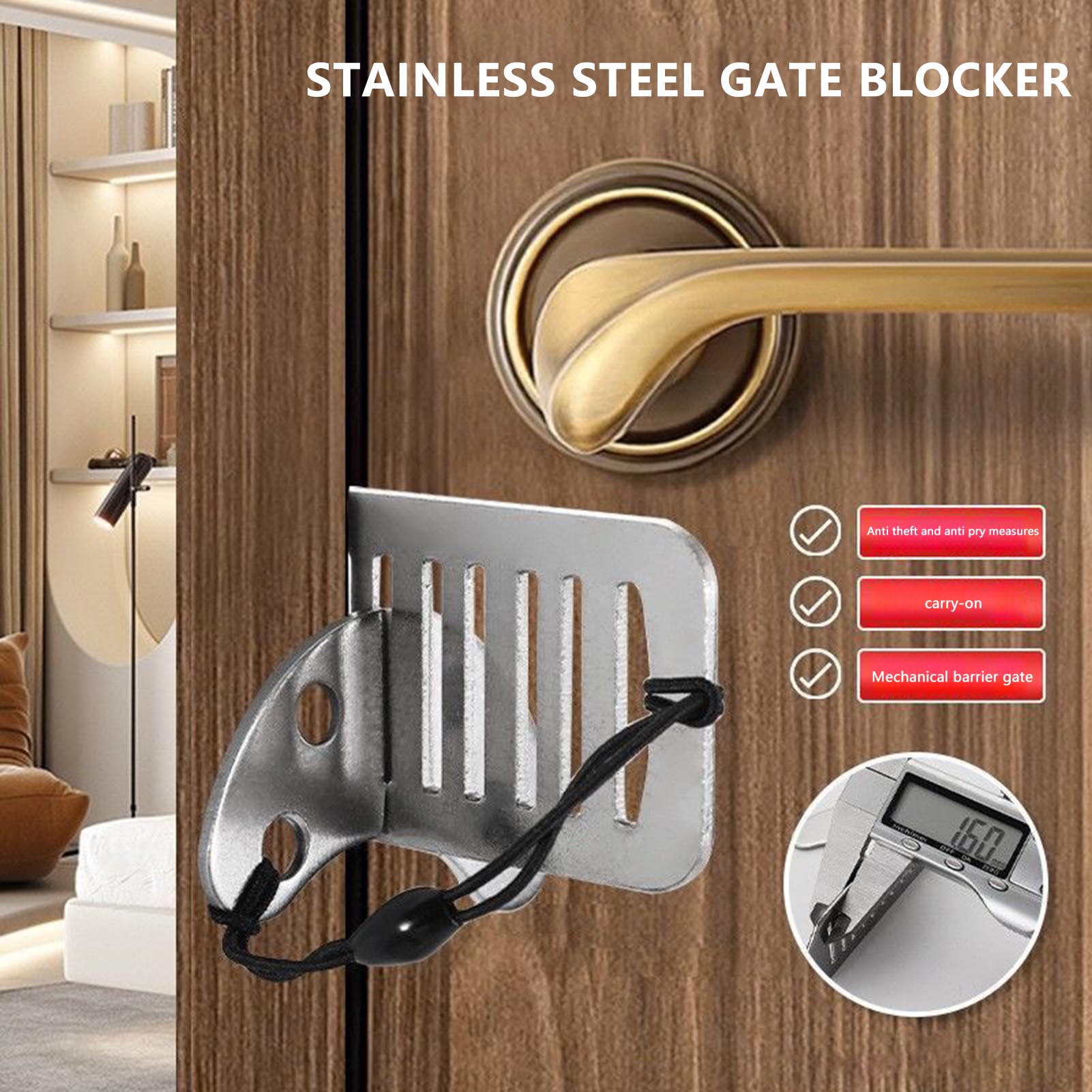 Door Lock Security For Travel  - Home Security Jammers recension och pris