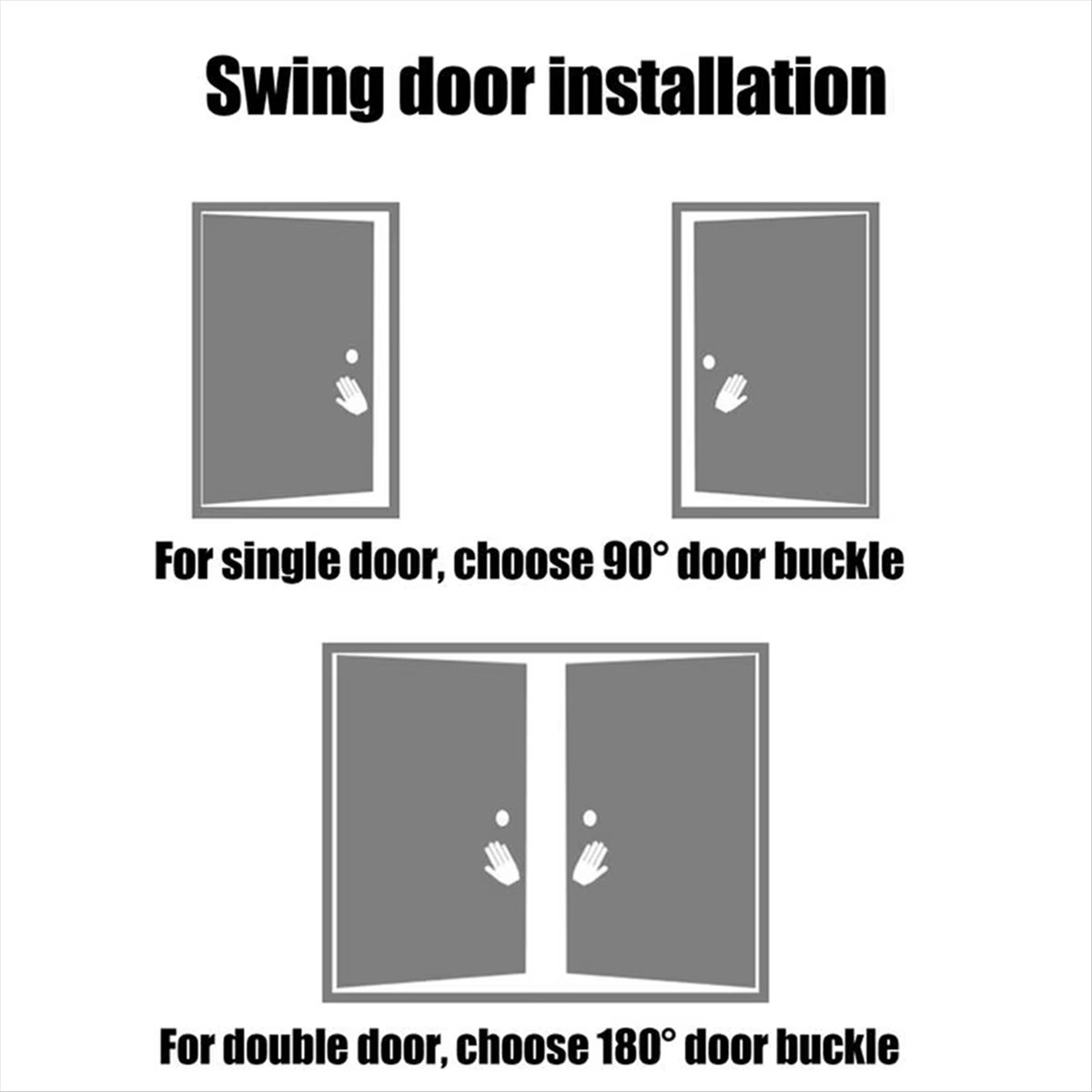 A72P  for Door 90 Degree Heavy - Home Security Door Reinforcement Lock recension och pris