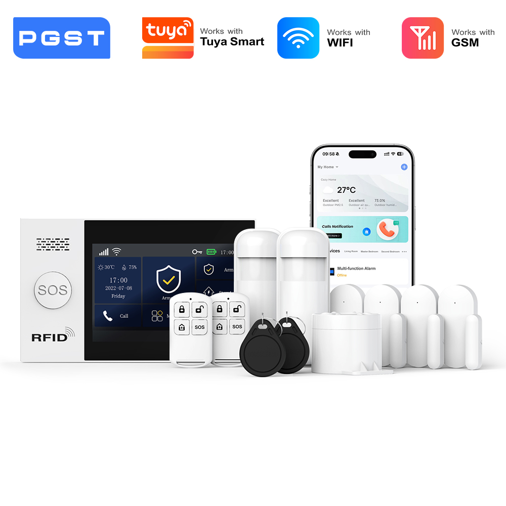 PGST 2G GSM WiFi Alarm System  - Home Security Technician recension och pris