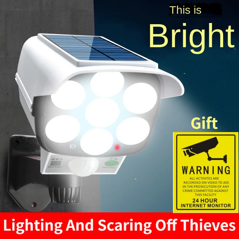 Outdoor Solar Light Motion Sen - Home Security Outdoor recension och pris