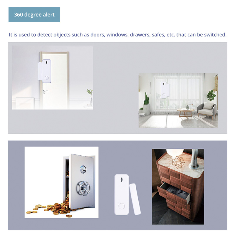 D10 Window Door Sensor Alarm 4 - Home Security Gate recension och pris