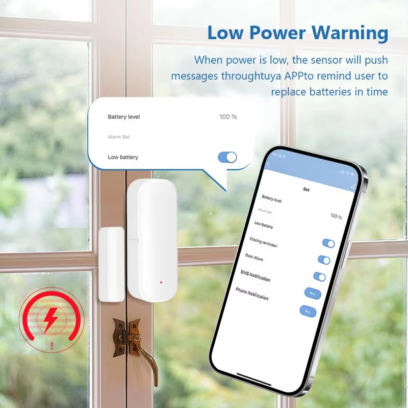 ZigBee Door Window Sensor Gate - Home Security Gate recension och pris