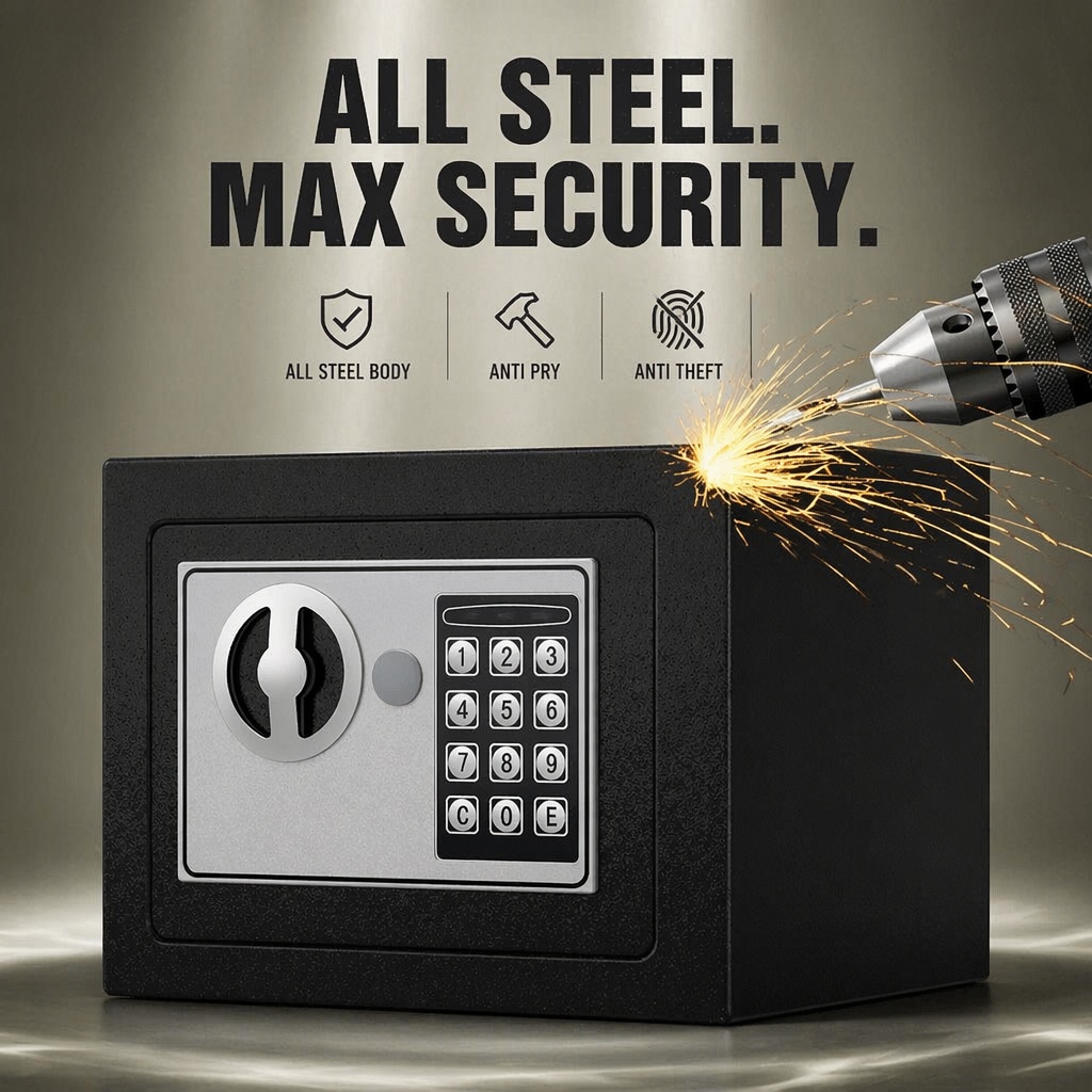 All Steel Electronic Digital K - Home Security Officer recension och pris