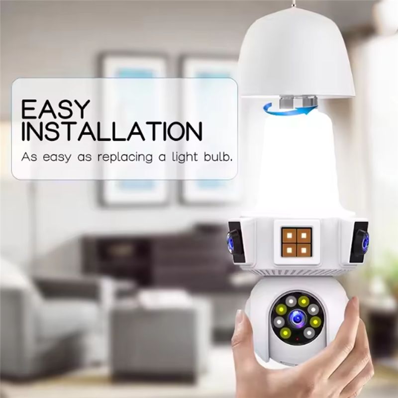 【A08I】Dual Lens Mart Home Wire - Home Security Wireless Camera recension och pris