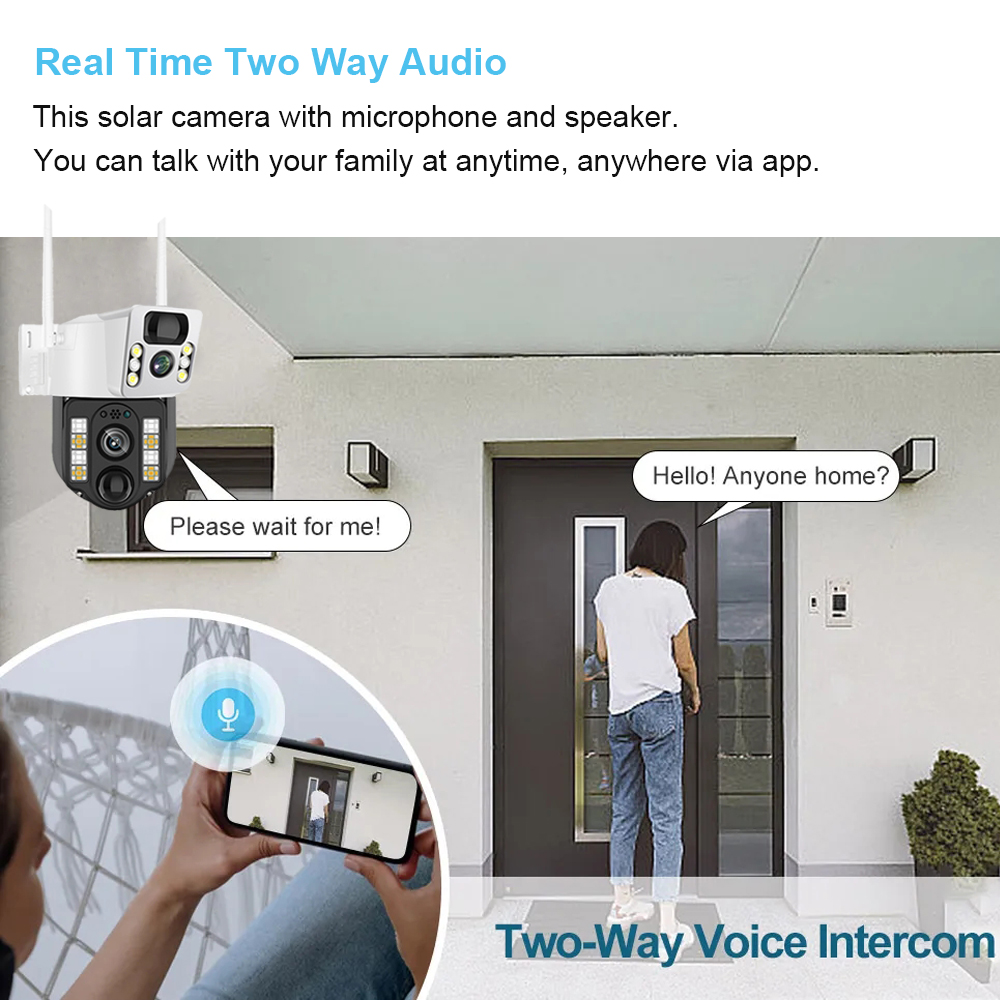 WiFi/4G Solar Camera IP CCTV S - Home Security Technician recension och pris