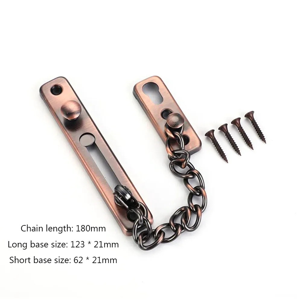 Door Chain with Lock Door Lock - Home Security Door Reinforcement Lock recension och pris