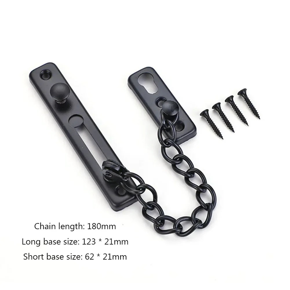 Door Chain with Lock Door Lock - Home Security Door Reinforcement Lock recension och pris