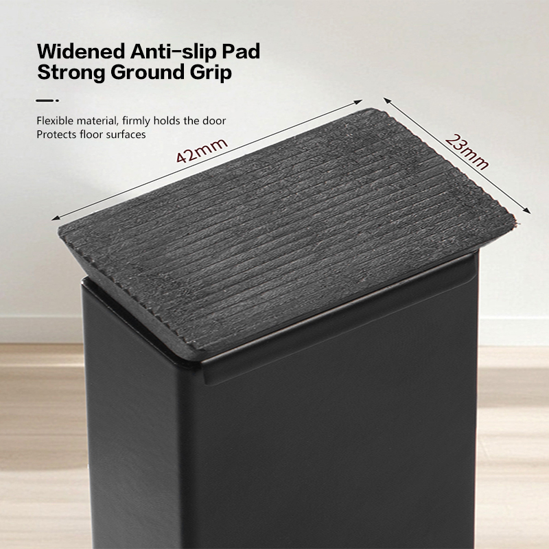 Upgraded No Drill Door Stopper - Home Security Jammers recension och pris