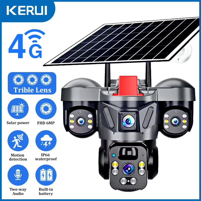 KERUI V380 Pro Outdoor PTZ 6MP - Home Security Technician recension och pris