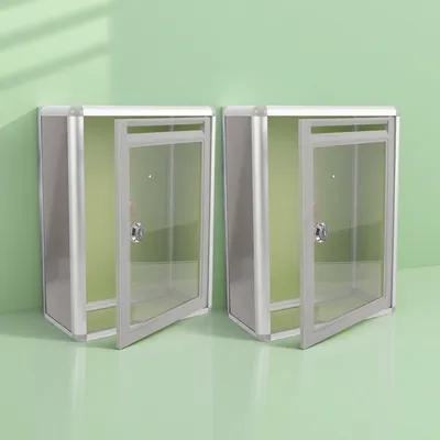 2Pcs Transparent Mail Box Meta - Home Security Officer recension och pris