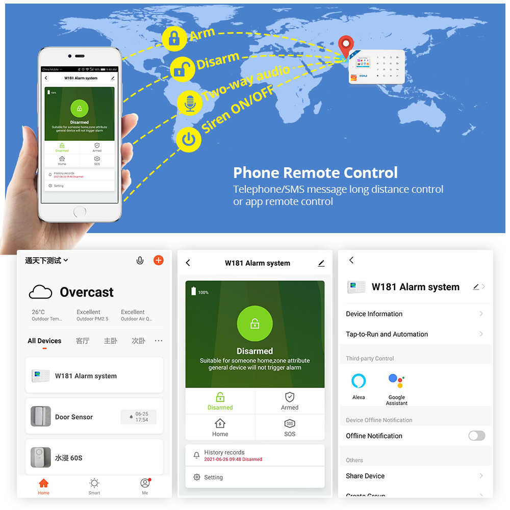 KERUI Security Alarm System Ki - Home Security Technician recension och pris