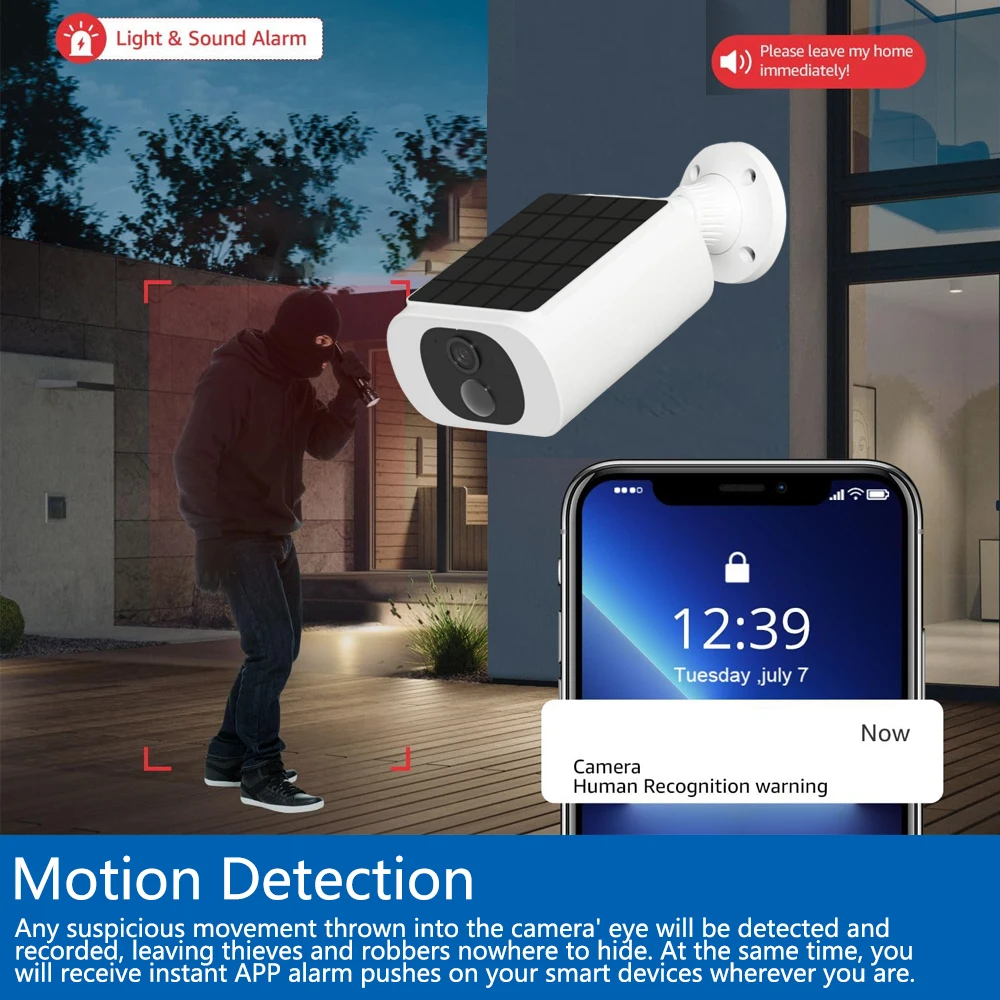 Tuya 5MP Solar Security Camera - Home Security Technician recension och pris