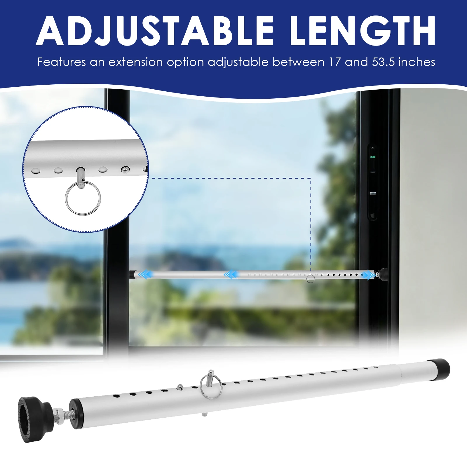1/2Pcs Sliding Door Security B - Home Security Jammers recension och pris
