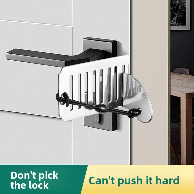 Portable Door Lock for Travel  - Home Security Jammers recension och pris