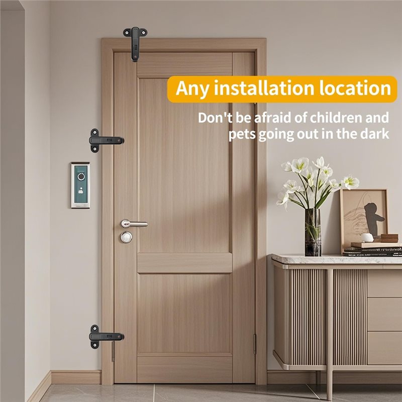 Excellent-Burglar& Child-Proof - Home Security Door Reinforcement Lock recension och pris