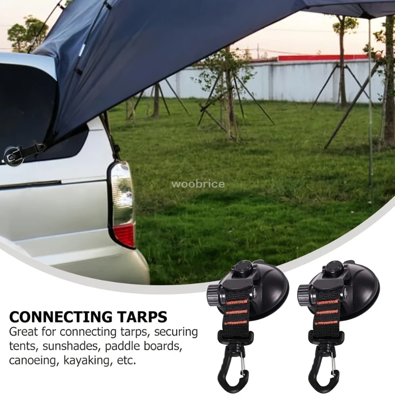 1/8 Pcs Car Tent Suction Cups  - Home Security Outdoor recension och pris