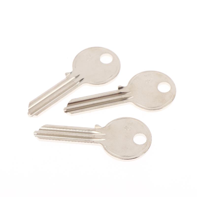 10Pcs F3 Double Slot Key Blank - Home Security Gate recension och pris