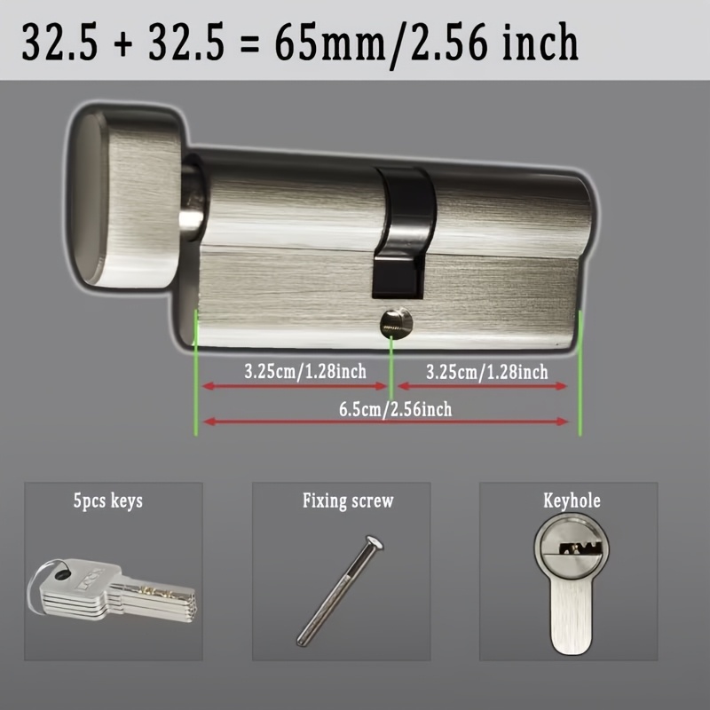 1Pc European Standard All-Copp - Home Security Gate recension och pris