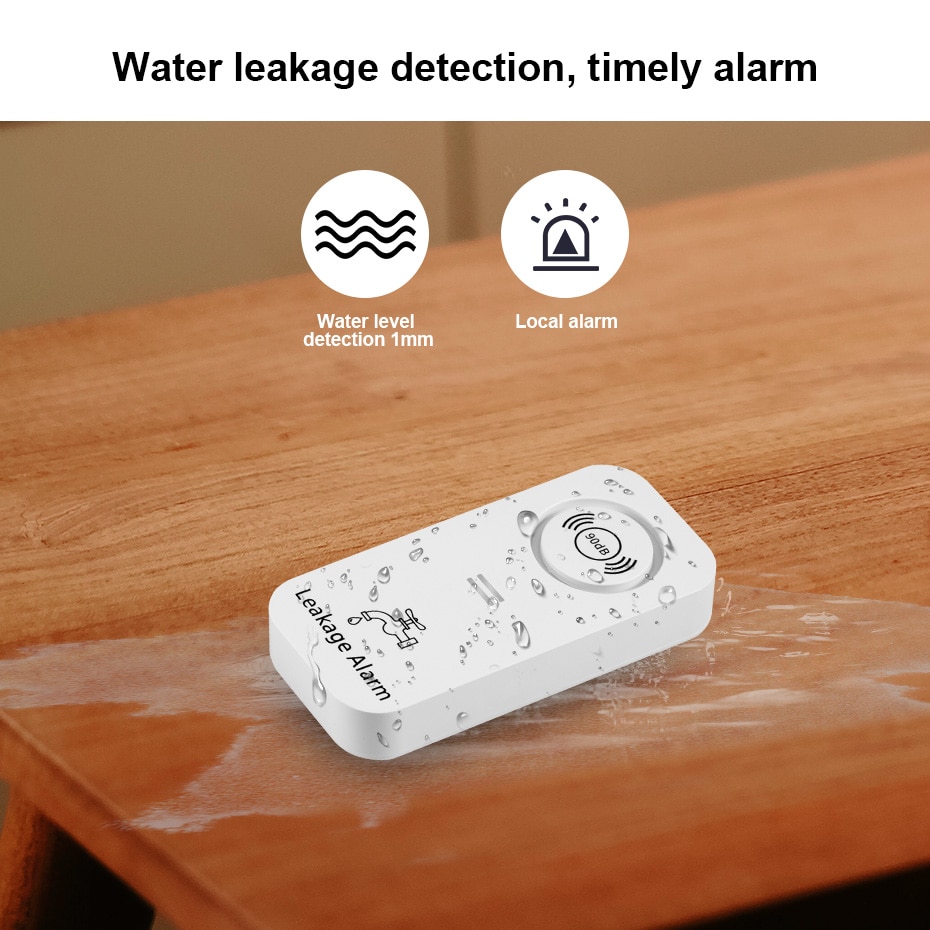 KERUI Wireless Water Sensor 90 - Home Security Outdoor recension och pris