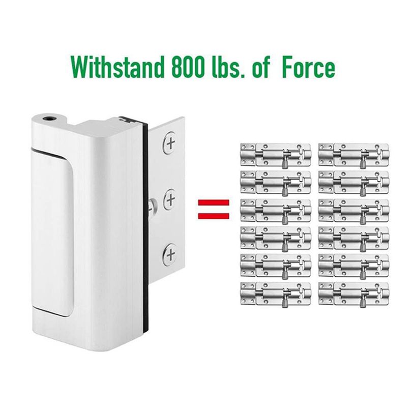 Reliable~ 2 Pack Home Security - Home Security Door Lock recension och pris