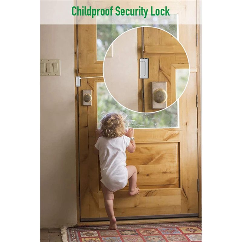 Reliable~ 2 Pack Home Security - Home Security Door Lock recension och pris